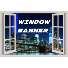 WINDOW  BANNER